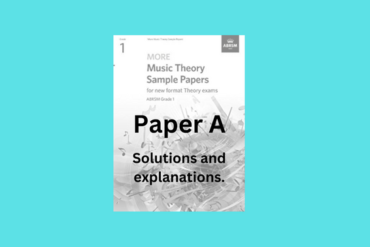 2020 Grade 1 Sample Paper A Answers and explanations.