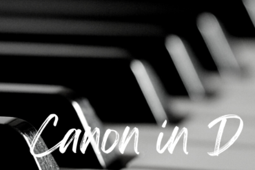 Canon in D in piano by Johann Pachelbel, written in a simplified manner for piano beginners.